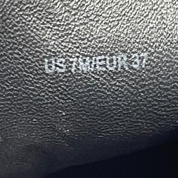 Vince Henderson Boots Womens Size 7 M Black Leather Block Heel Bootie Casual - Picture 8 of 10